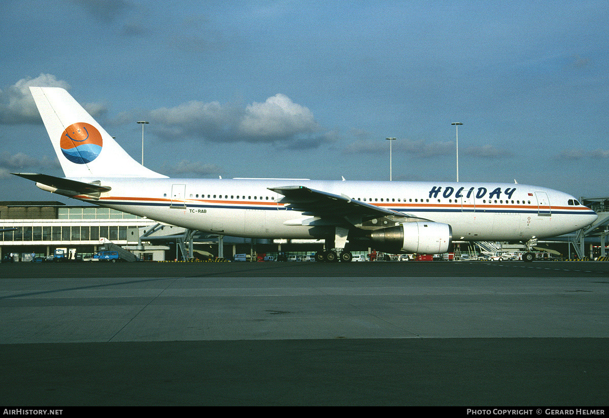 Aircraft Photo of TC-RAB | Airbus A300B2-1C | Holiday Airlines | AirHistory.net #89836