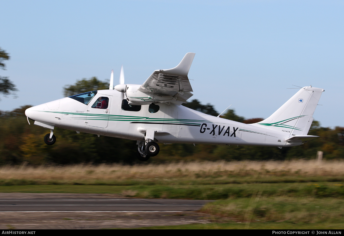 Aircraft Photo of G-XVAX | Tecnam P2006T | AirHistory.net #89840