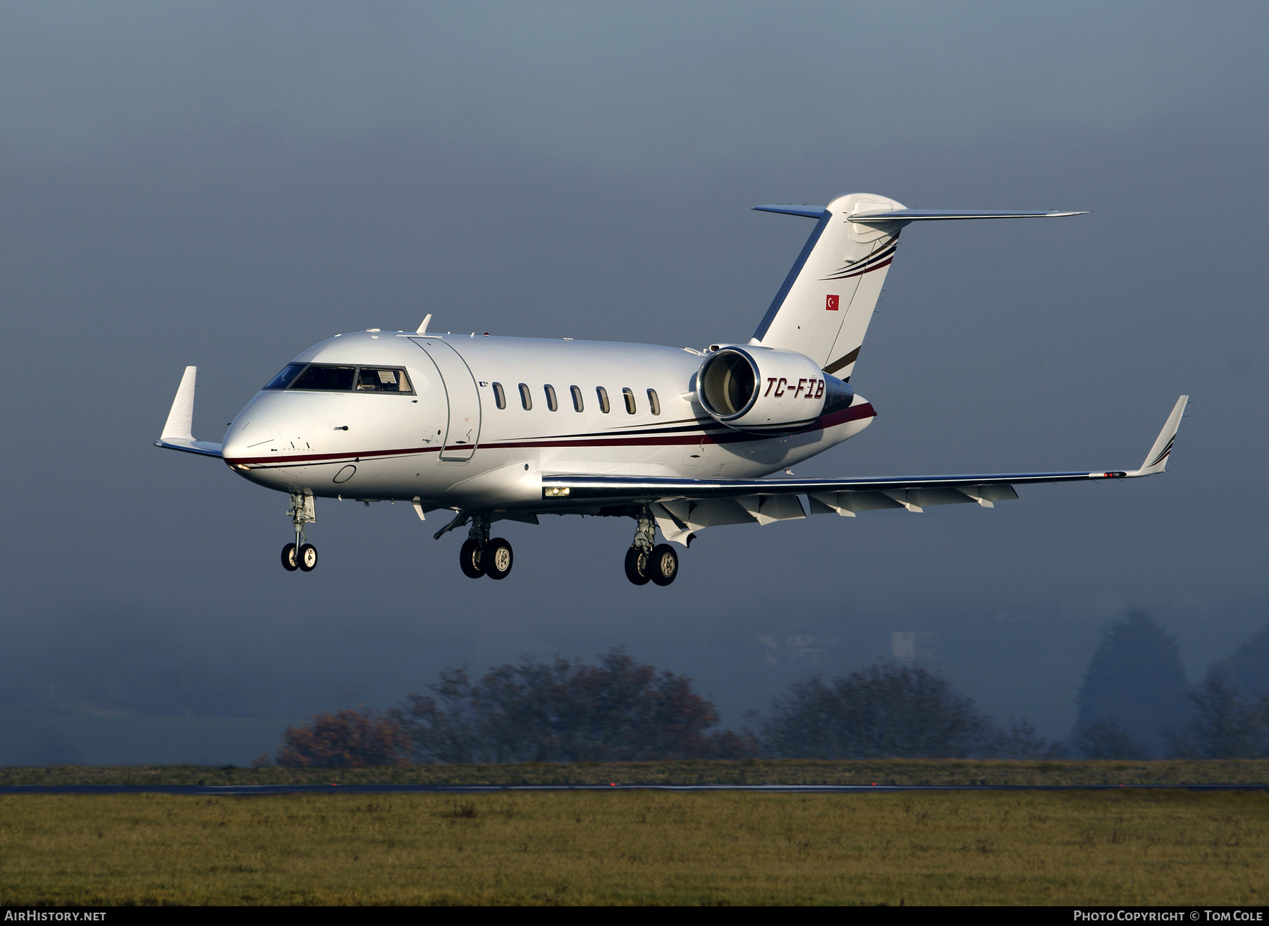 Aircraft Photo of TC-FIB | Bombardier Challenger 605 (CL-600-2B16) | AirHistory.net #89845