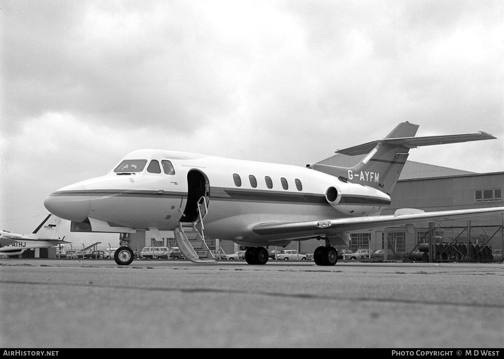 Aircraft Photo of G-AYFM | Hawker Siddeley HS-125-403B | AirHistory.net #89856