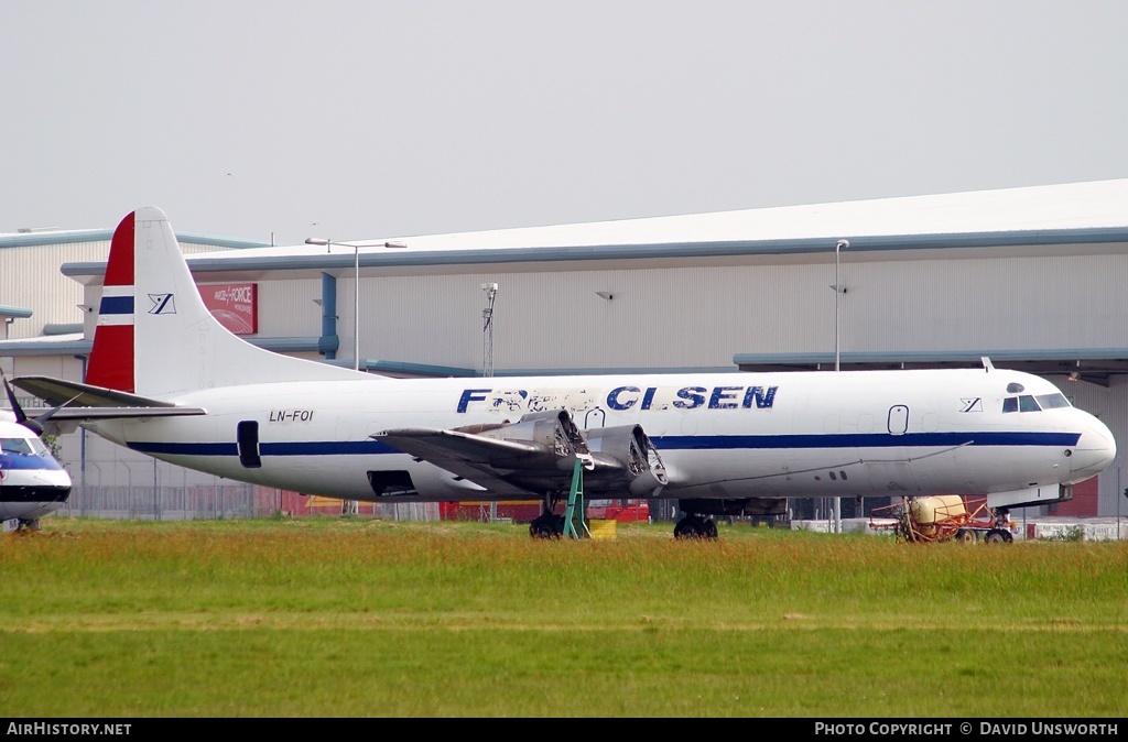 Aircraft Photo of LN-FOI | Lockheed L-188C(F) Electra | Fred. Olsen | AirHistory.net #89860