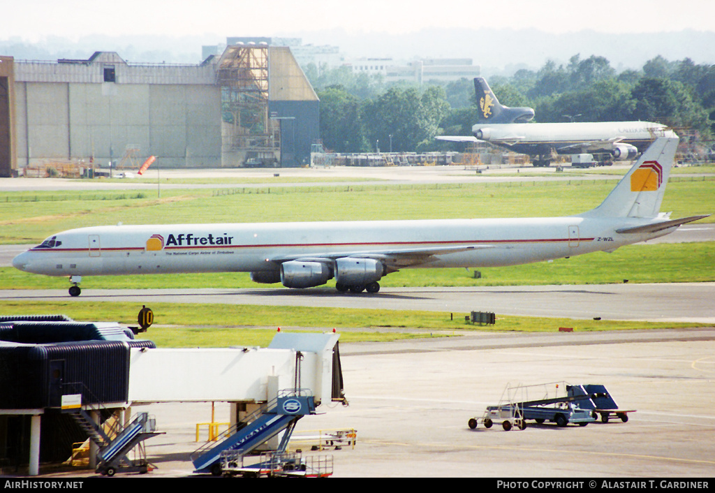 Aircraft Photo of Z-WZL | McDonnell Douglas DC-8-71(F) | Affretair | AirHistory.net #89868