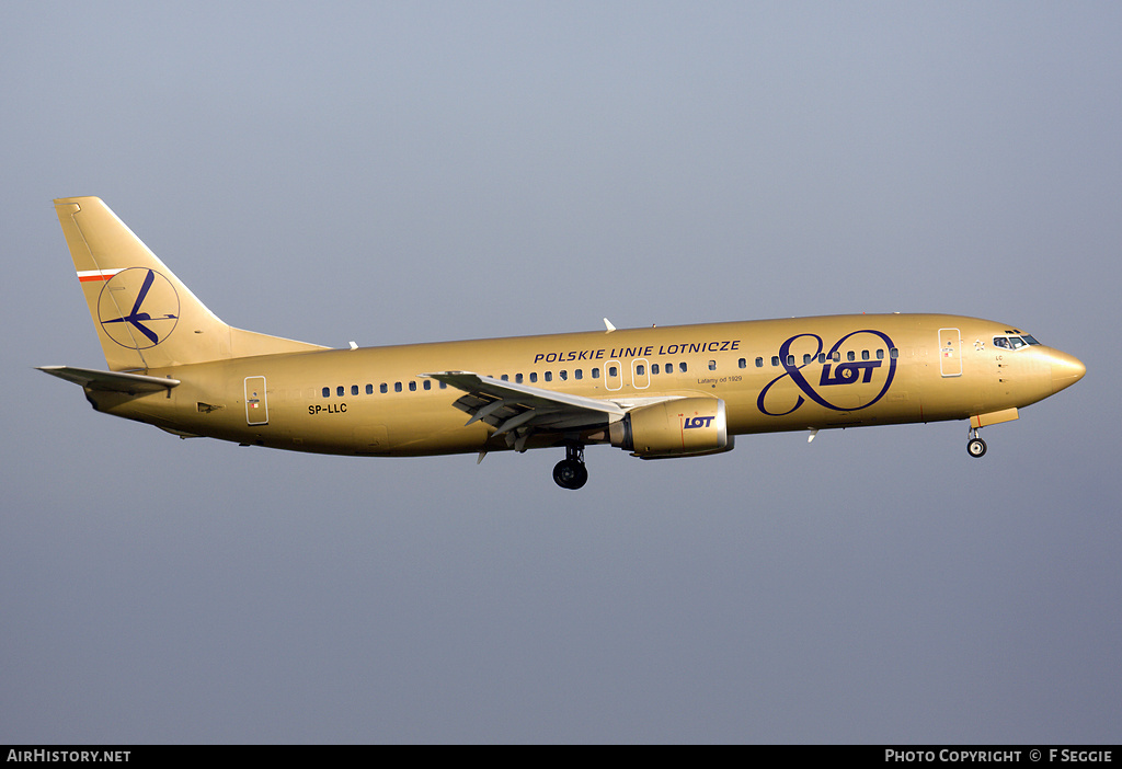 Aircraft Photo of SP-LLC | Boeing 737-45D | LOT Polish Airlines - Polskie Linie Lotnicze | AirHistory.net #89876