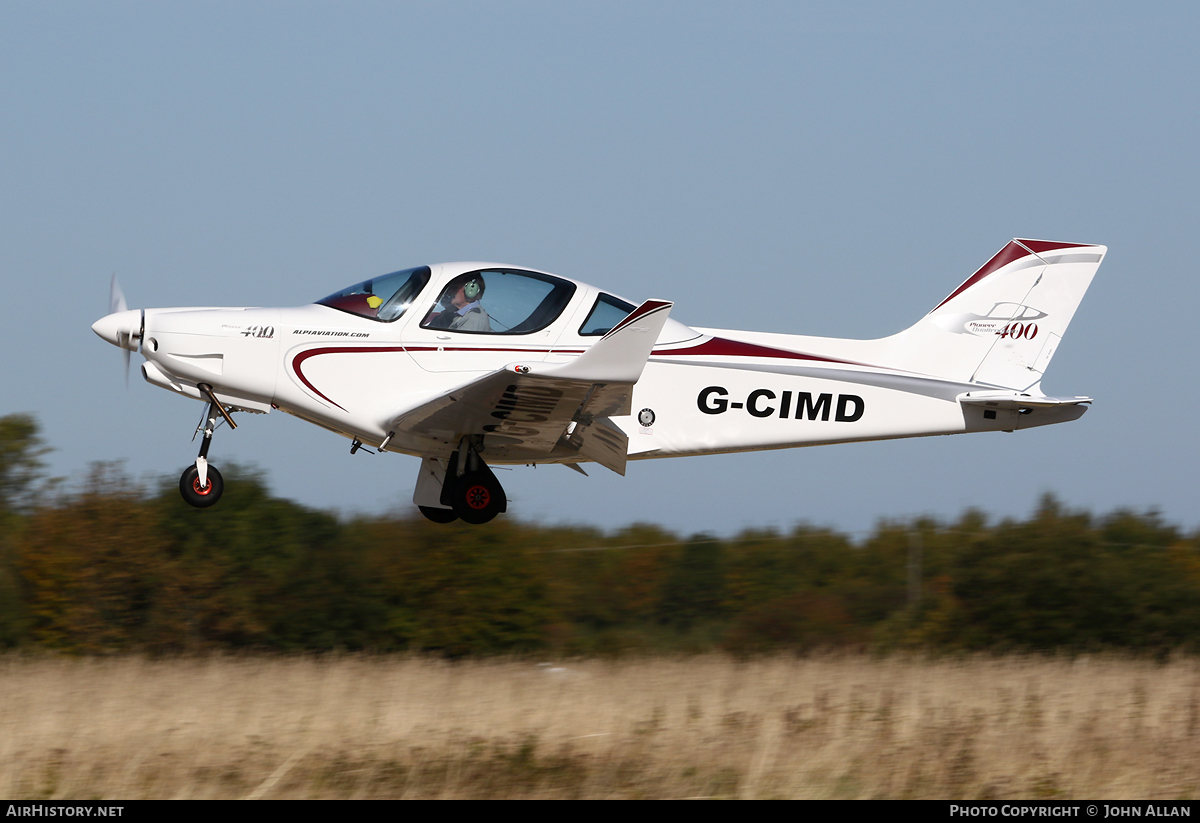 Aircraft Photo of G-CIMD | Alpi Pioneer 400 Quattrocento | AirHistory.net #89878