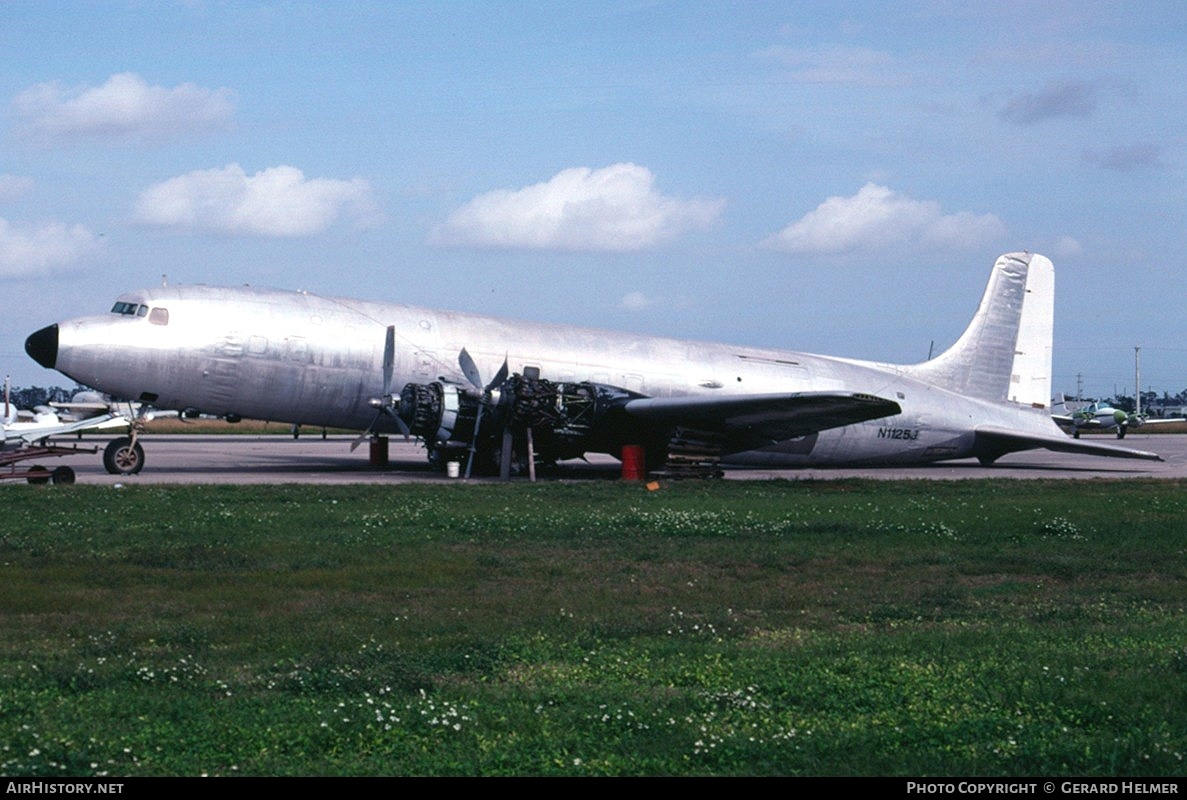 Aircraft Photo of N1125J | Douglas DC-6B(F) | AirHistory.net #89881
