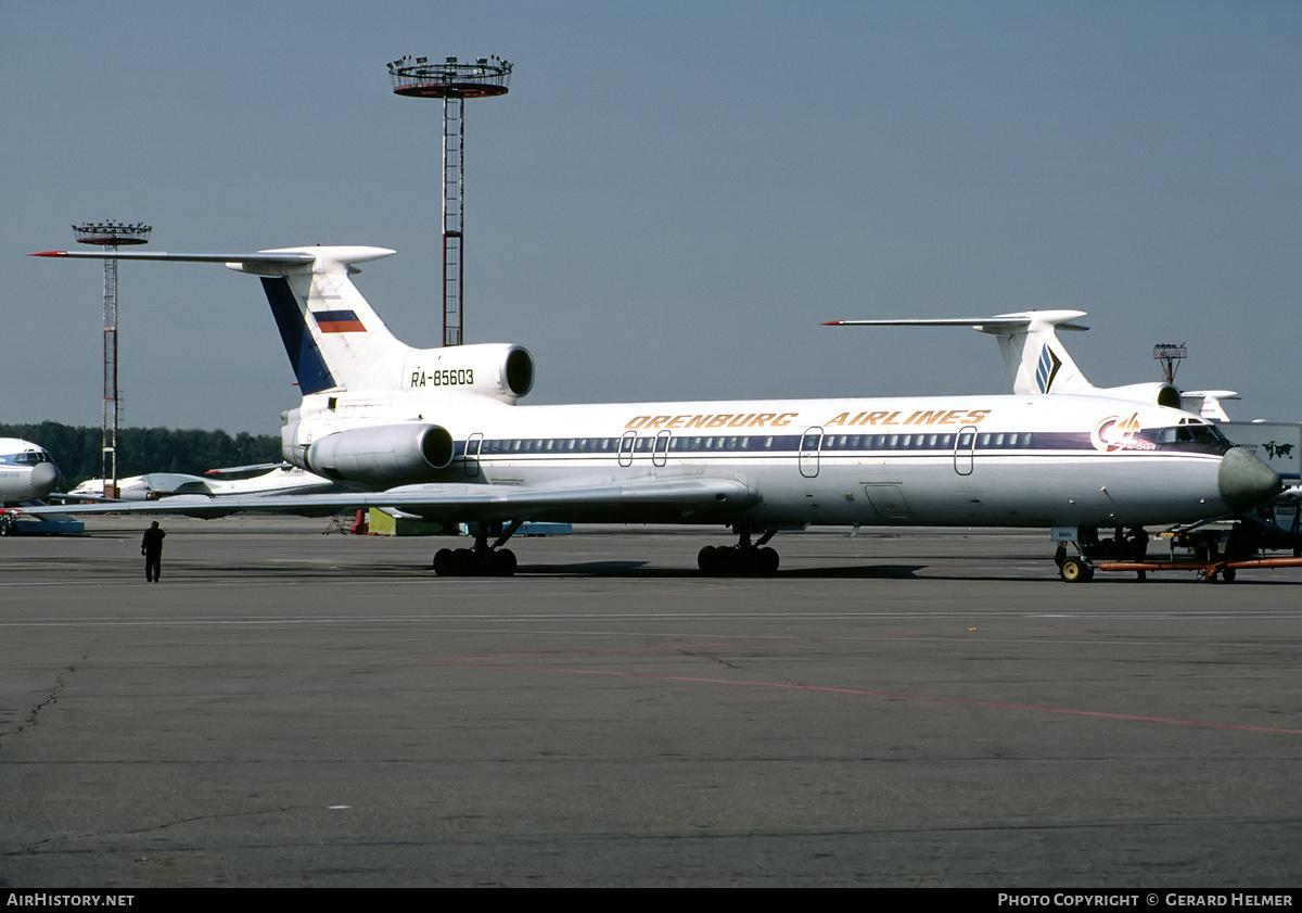 Aircraft Photo of RA-85603 | Tupolev Tu-154B-2 | Orenburg Airlines | AirHistory.net #89894