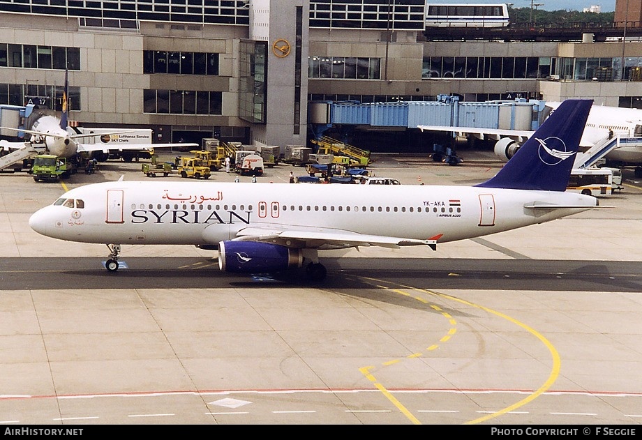 Aircraft Photo of YK-AKA | Airbus A320-232 | Syrian Air | AirHistory.net #89904