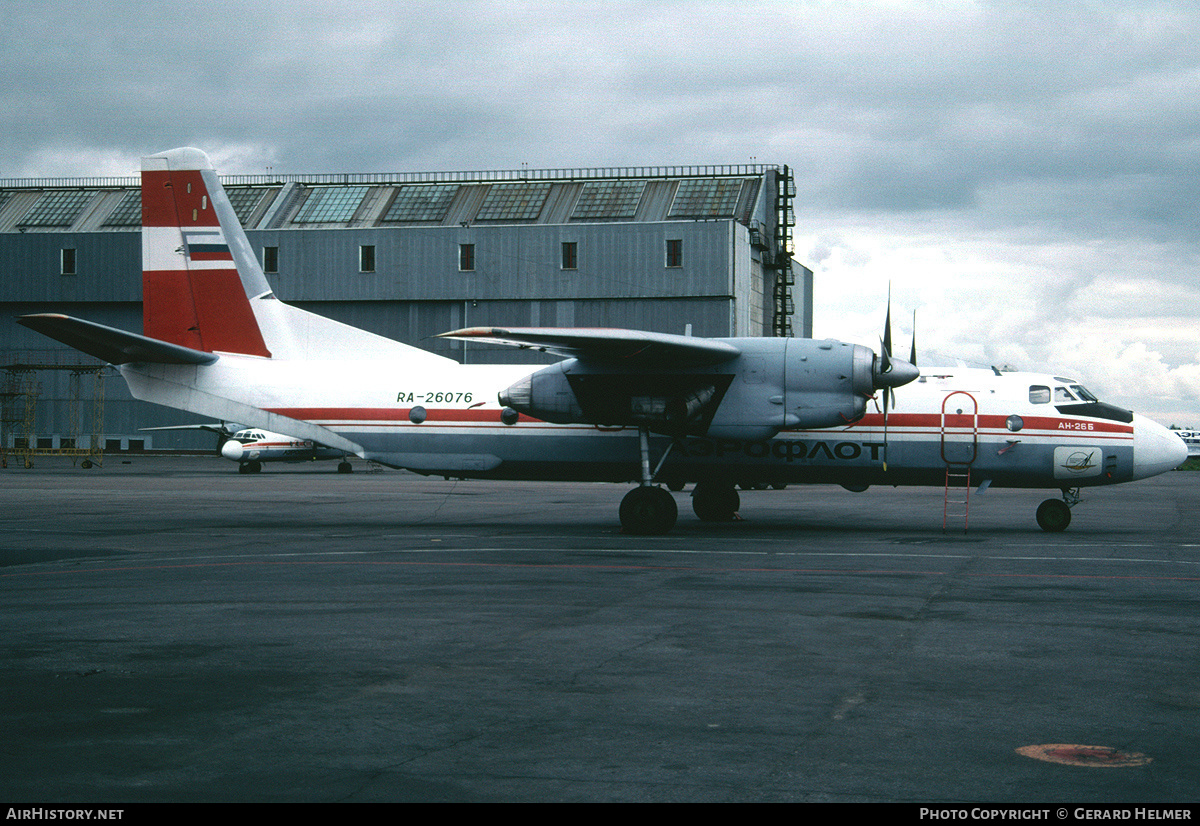 Aircraft Photo of RA-26076 | Antonov An-26B | AVL - Arkhangelsk Airlines | AirHistory.net #89907