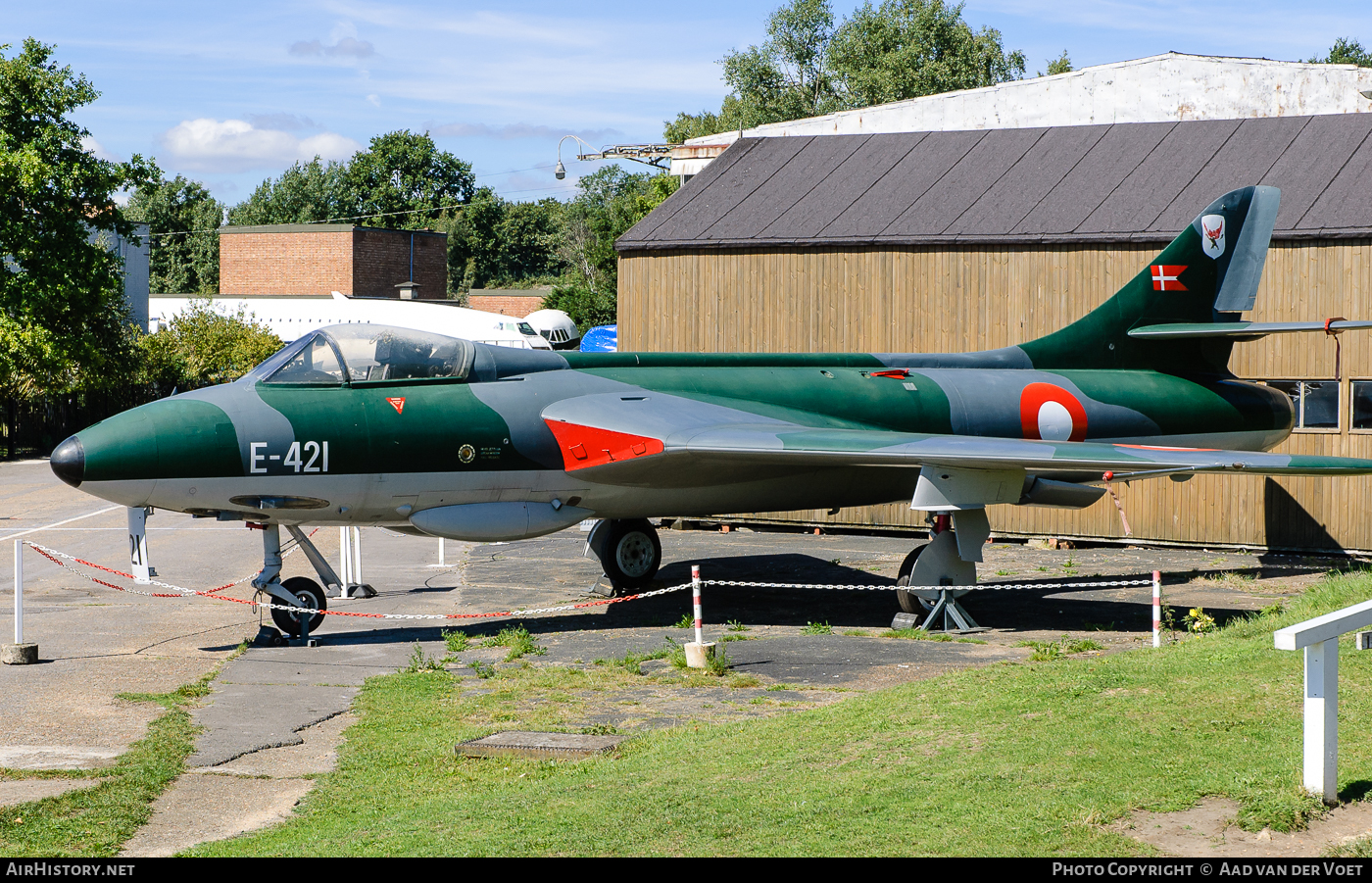 Aircraft Photo of E-421 | Hawker Hunter F51 | Denmark - Air Force | AirHistory.net #89931