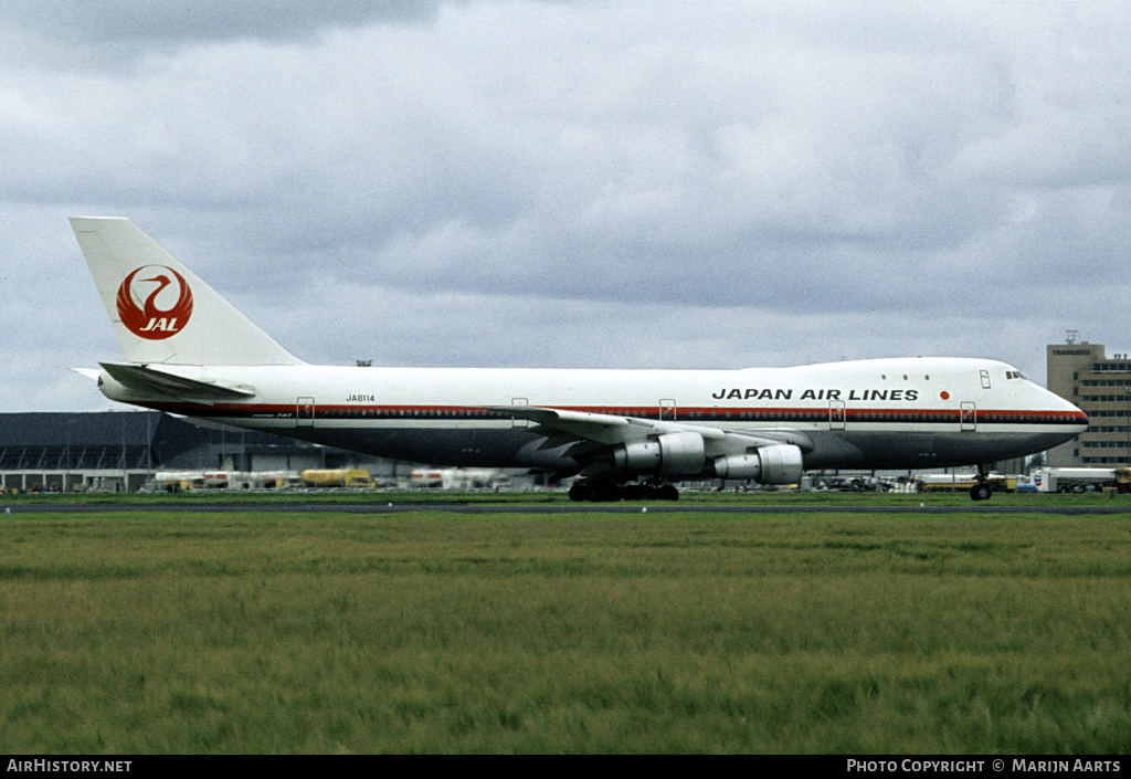Aircraft Photo of JA8114 | Boeing 747-246B | Japan Air Lines - JAL | AirHistory.net #89935