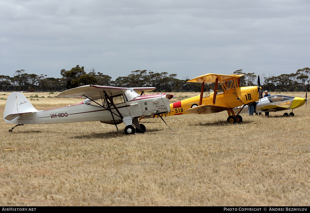 Aircraft Photo of VH-BDQ | Auster J-1 Autocrat | AirHistory.net #89950