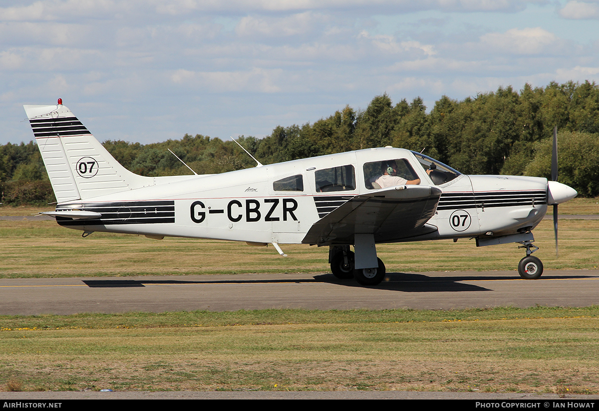 Aircraft Photo of G-CBZR | Piper PA-28R-201 Arrow III | AirHistory.net #89955