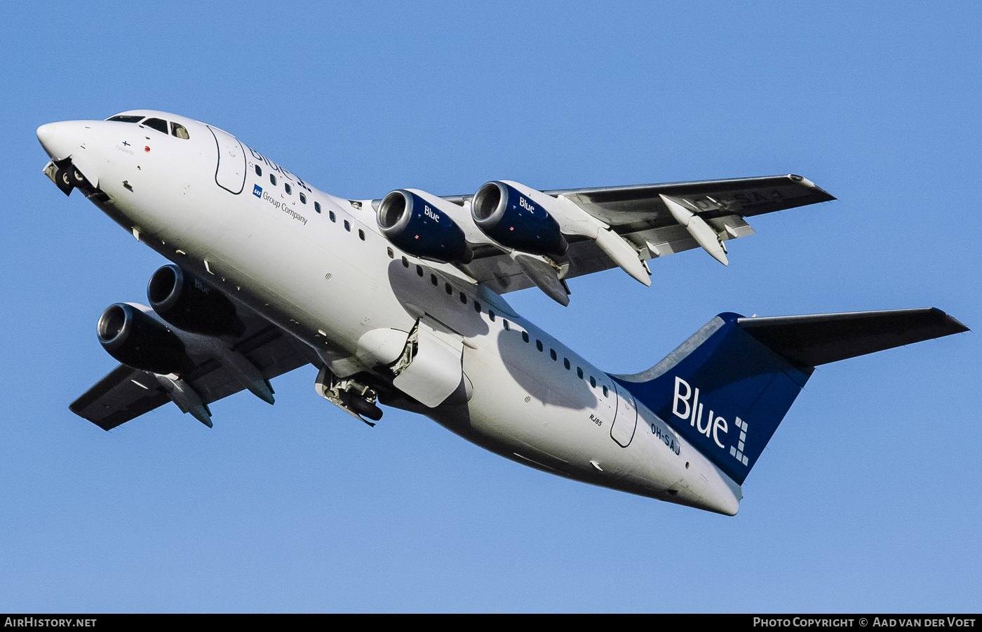 Aircraft Photo of OH-SAJ | BAE Systems Avro 146-RJ85 | Blue1 | AirHistory.net #89958