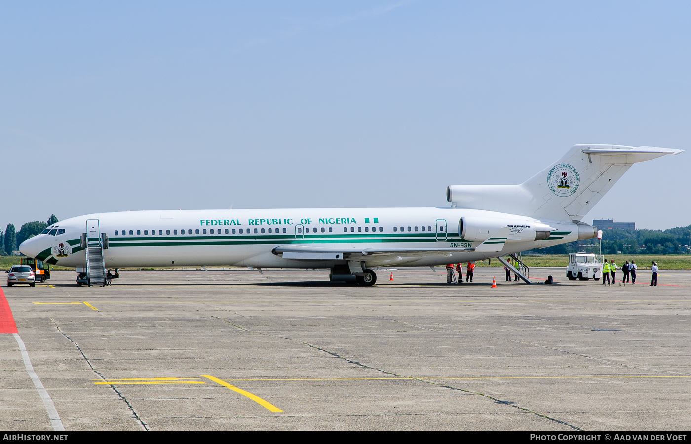 Aircraft Photo of 5N-FGN | Boeing 727-2N6/Adv(RE) Super 27 | Federal Republic of Nigeria | AirHistory.net #89965