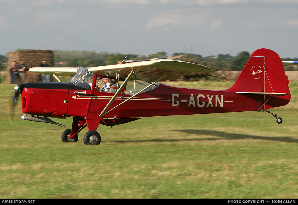 Aircraft Photo of G-AGXN | Auster J-1N Alpha | AirHistory.net #89998