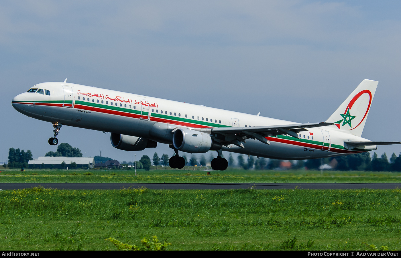 Aircraft Photo of CN-RNY | Airbus A321-211 | Royal Air Maroc - RAM | AirHistory.net #90009