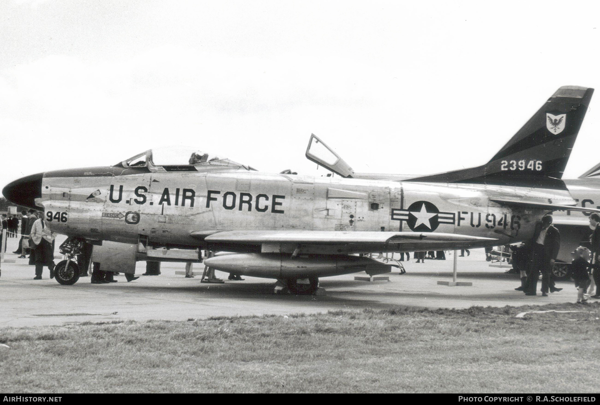 Aircraft Photo of 52-3946 / 23946 | North American F-86D Sabre | USA - Air Force | AirHistory.net #90011