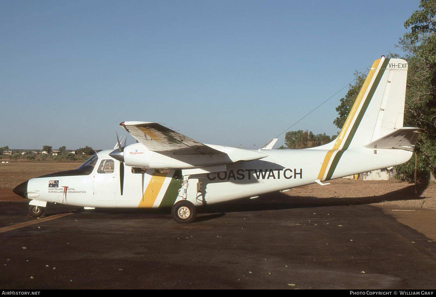 Aircraft Photo of VH-EXF | Aero Commander 500S Shrike Commander | Australian Coastal Surveillance Organisation | AirHistory.net #90031