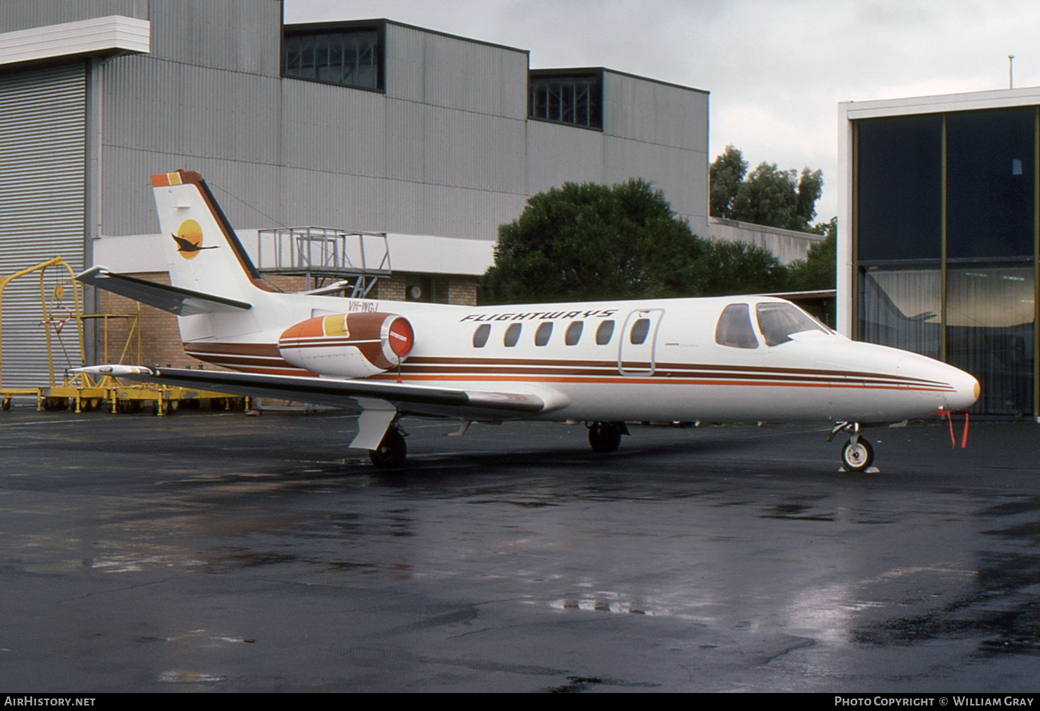 Aircraft Photo of VH-WGJ | Cessna 550 Citation II | Flightways | AirHistory.net #90034