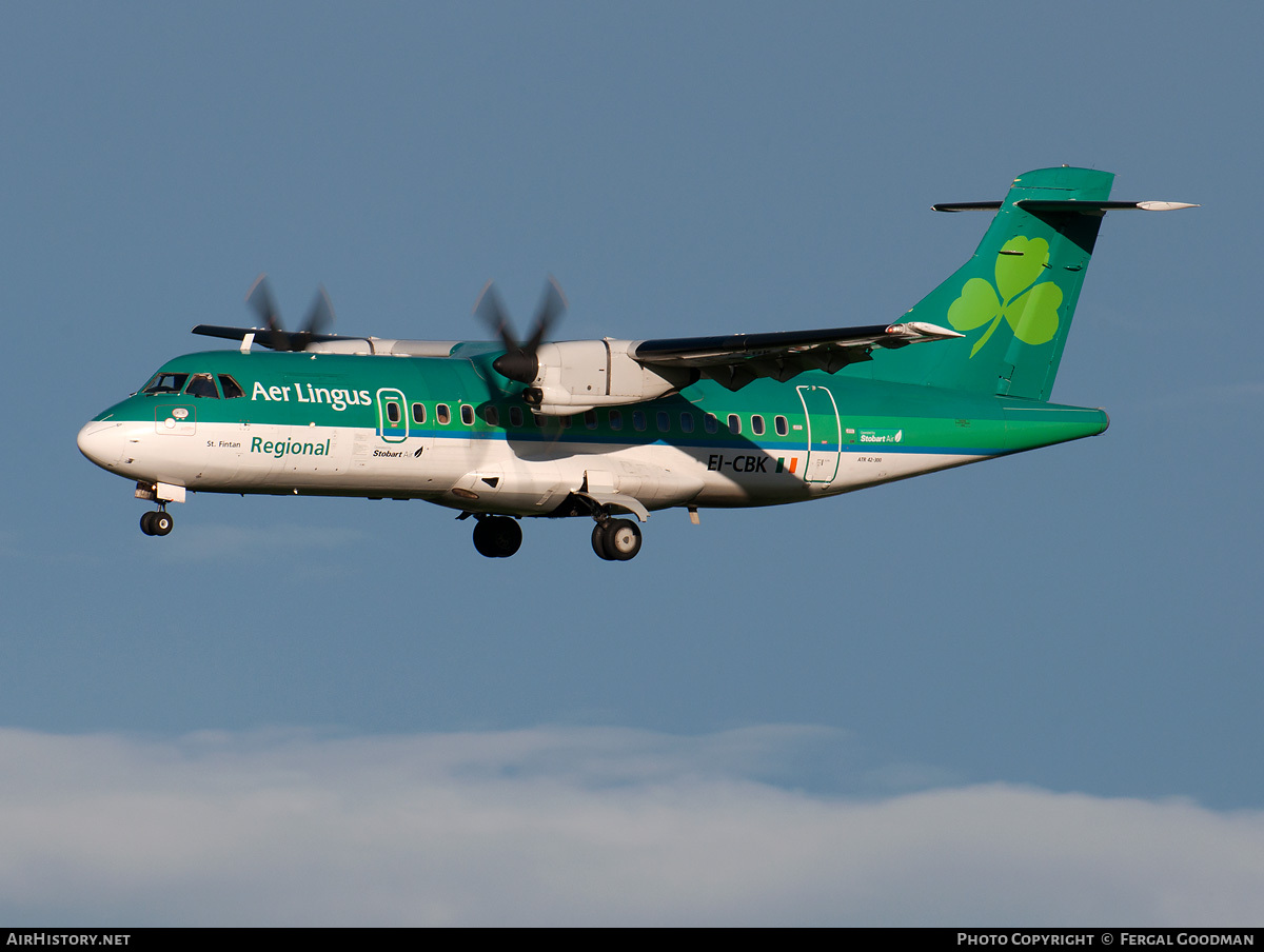 Aircraft Photo of EI-CBK | ATR ATR-42-300 | Aer Lingus Regional | AirHistory.net #90038