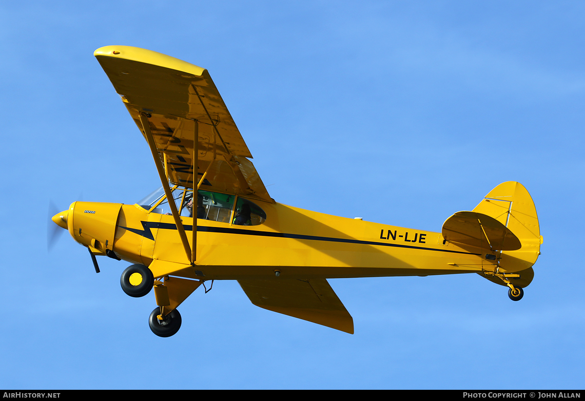Aircraft Photo of LN-LJE | Piper PA-18-150/Mod Super Cub | AirHistory.net #90042