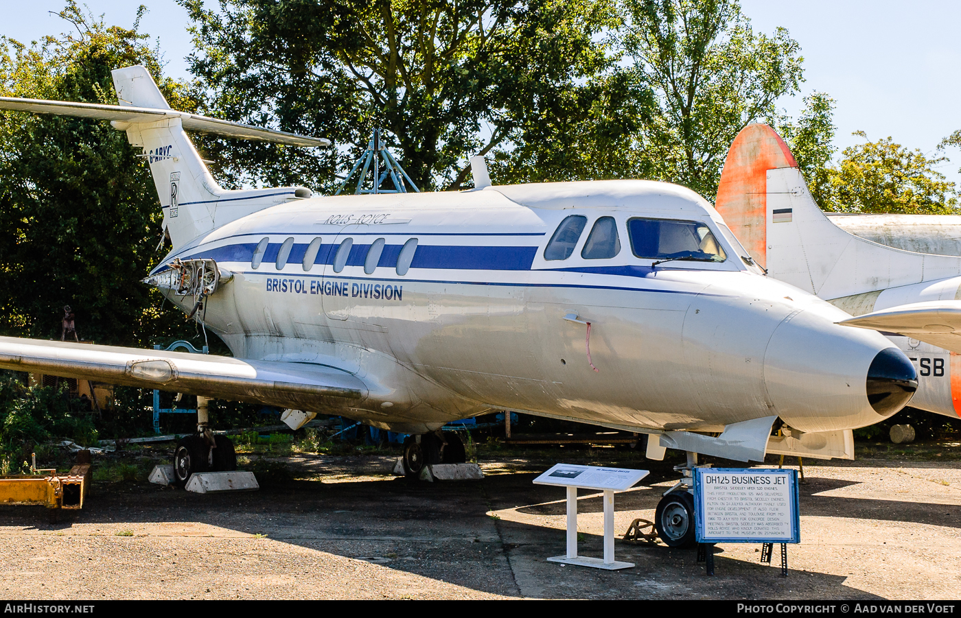 Aircraft Photo of G-ARYC | De Havilland D.H. 125-1 | Rolls-Royce | AirHistory.net #90049