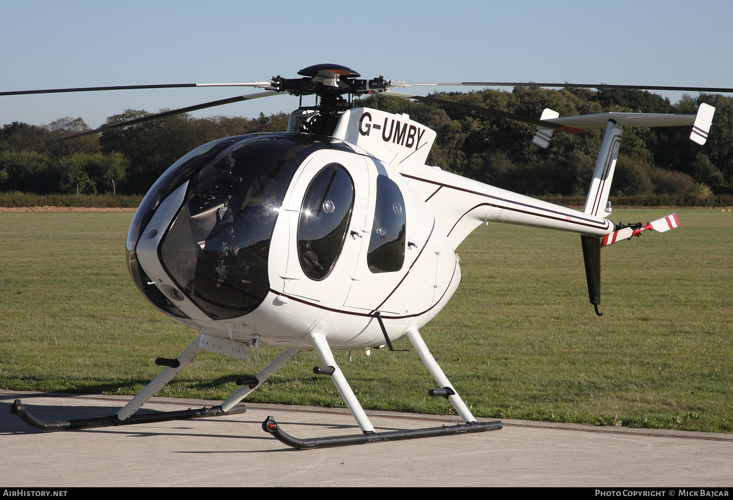 Aircraft Photo of G-UMBY | MD Helicopters MD-500E (369E) | AirHistory.net #90063