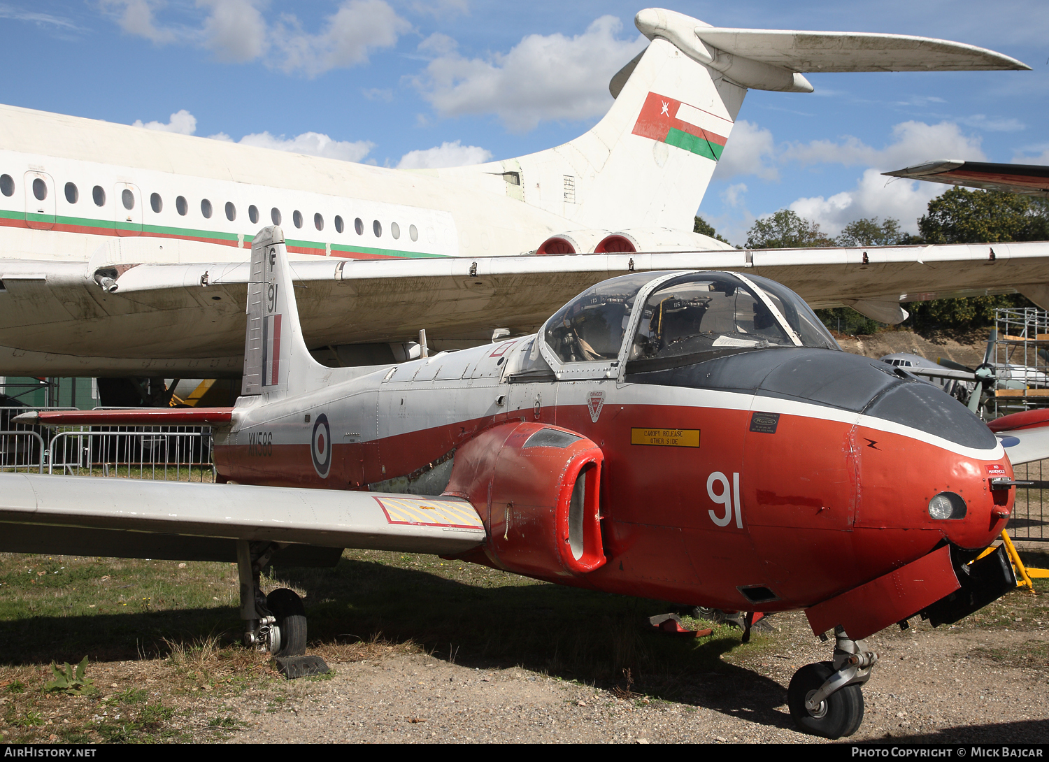 Aircraft Photo of XN586 | Hunting P.84 Jet Provost T3A | UK - Air Force | AirHistory.net #90066