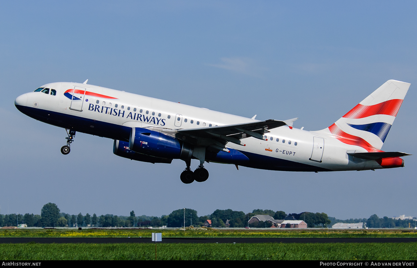 Aircraft Photo of G-EUPT | Airbus A319-131 | British Airways | AirHistory.net #90086