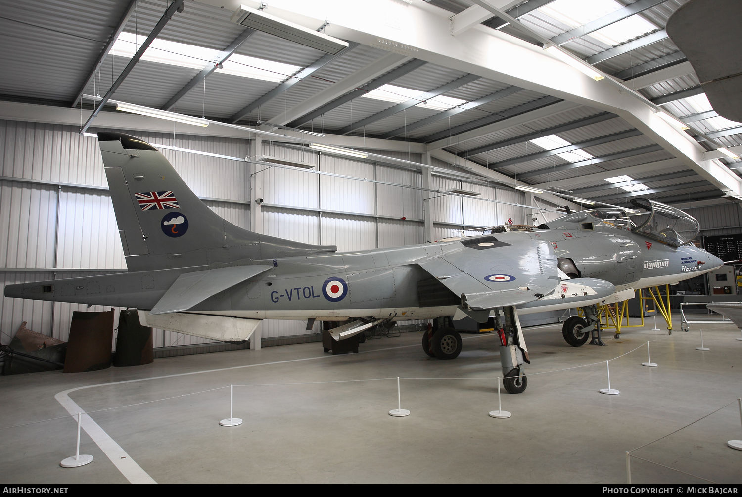 Aircraft Photo of G-VTOL | Hawker Siddeley Harrier T52 | British Aerospace | AirHistory.net #90091