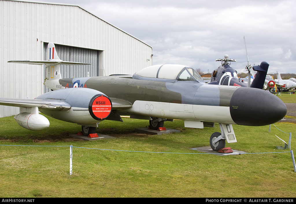 Aircraft Photo of WS838 | Gloster Meteor NF14 | UK - Air Force | AirHistory.net #90120