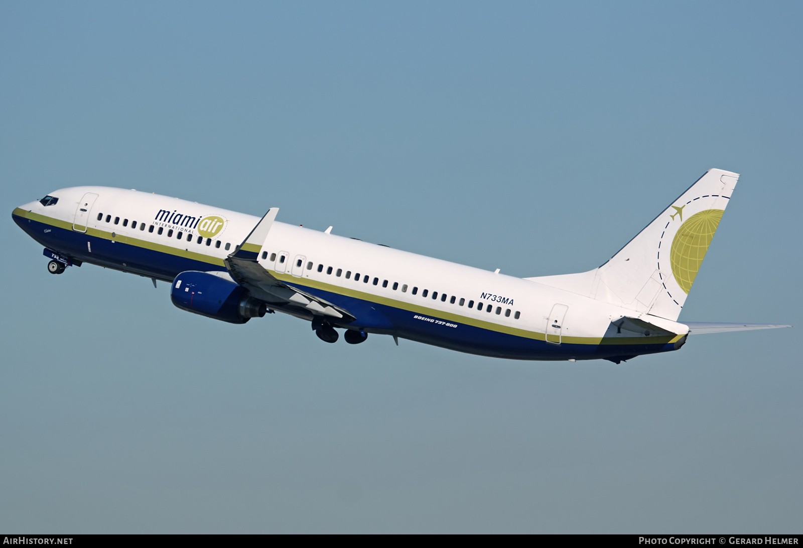 Aircraft Photo of N733MA | Boeing 737-81Q | Miami Air International | AirHistory.net #90141