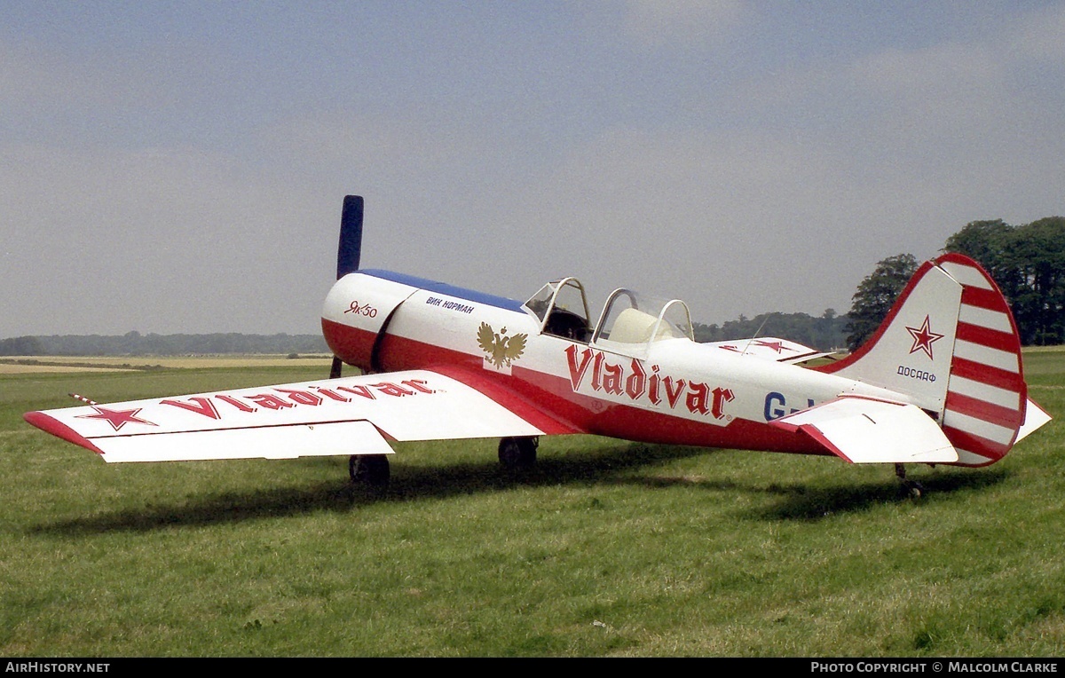 Aircraft Photo of G-VLAD | Yakovlev Yak-50 | AirHistory.net #90145