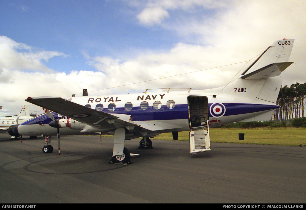 Aircraft Photo of ZA110 | Scottish Aviation HP-137 Jetstream T2 | UK - Navy | AirHistory.net #90150