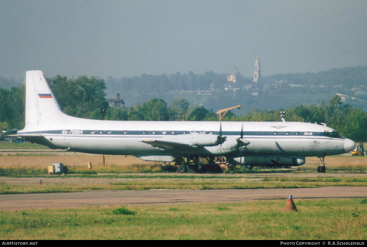 Aircraft Photo of RA-75894 | Ilyushin Il-18V | MRP NPO | AirHistory.net #90160