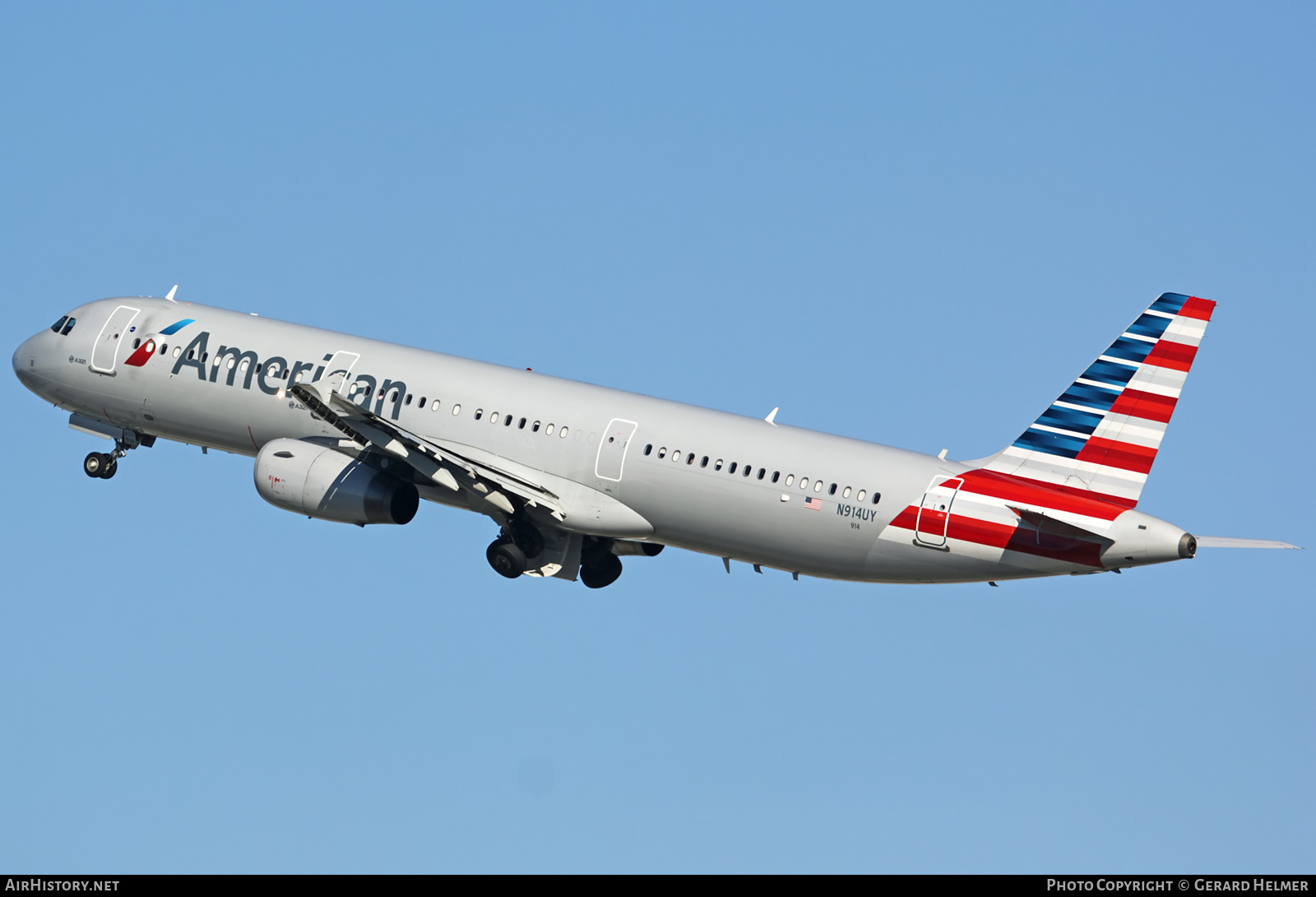 Aircraft Photo of N914UY | Airbus A321-231 | American Airlines | AirHistory.net #90180