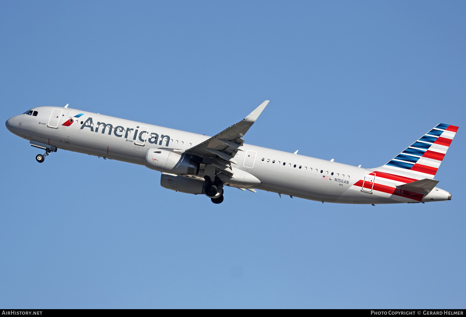Aircraft Photo of N156AN | Airbus A321-231 | American Airlines | AirHistory.net #90192