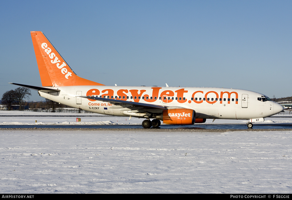 Aircraft Photo of G-EZKF | Boeing 737-73V | EasyJet | AirHistory.net #90204