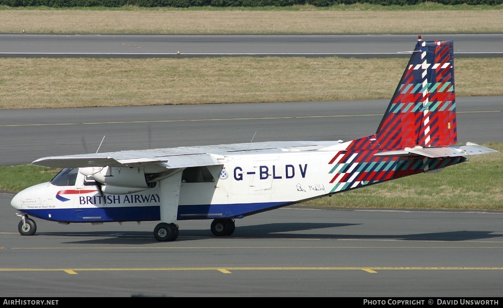 Aircraft Photo of G-BLDV | Pilatus Britten-Norman BN-2B-26 Islander | British Airways | AirHistory.net #90206
