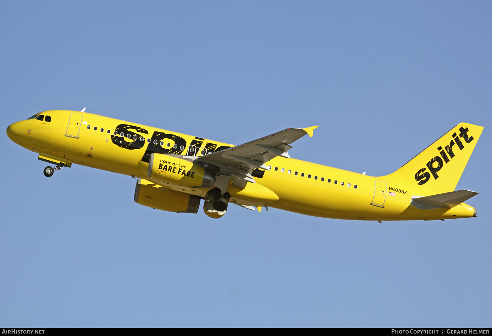 Aircraft Photo of N608NK | Airbus A320-232 | Spirit Airlines | AirHistory.net #90212