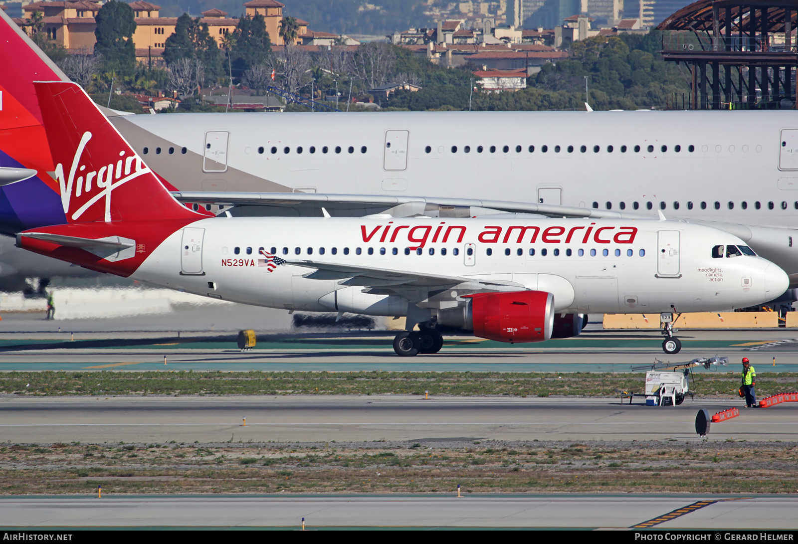 Aircraft Photo of N529VA | Airbus A319-112 | Virgin America | AirHistory.net #90213