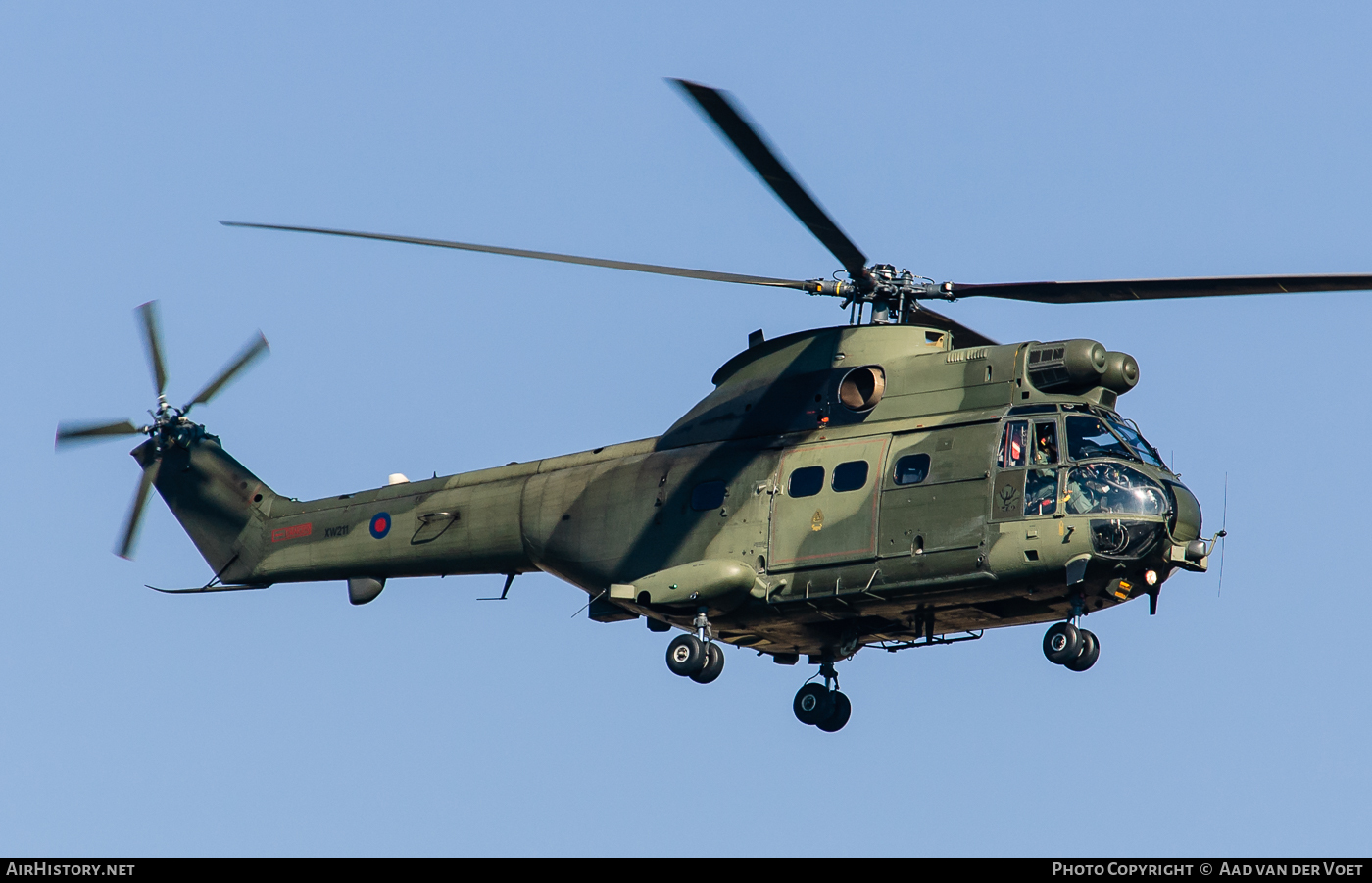 Aircraft Photo of XW211 | Aerospatiale SA-330E Puma HC1 | UK - Air Force | AirHistory.net #90217