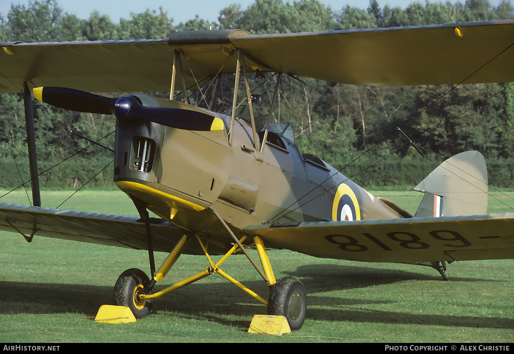 Aircraft Photo of G-ANKT / T6818 | De Havilland D.H. 82A Tiger Moth II | UK - Air Force | AirHistory.net #90218