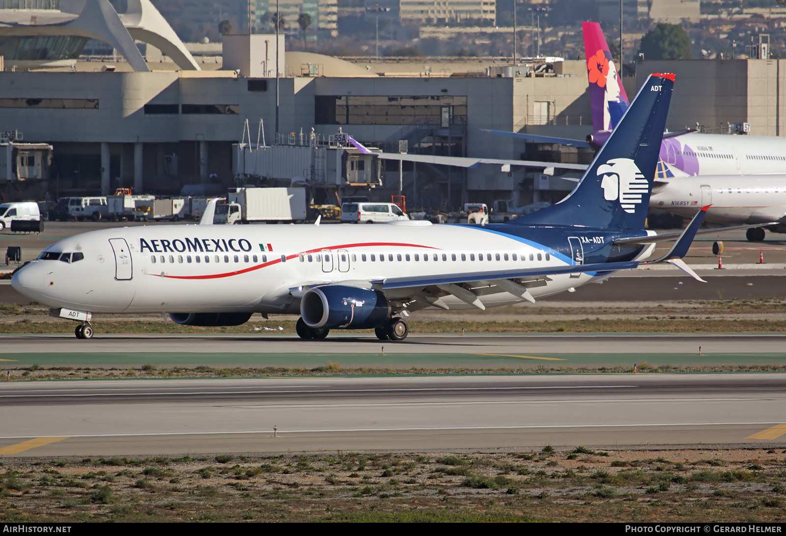 Aircraft Photo of XA-ADT | Boeing 737-800 | AeroMéxico | AirHistory.net #90220