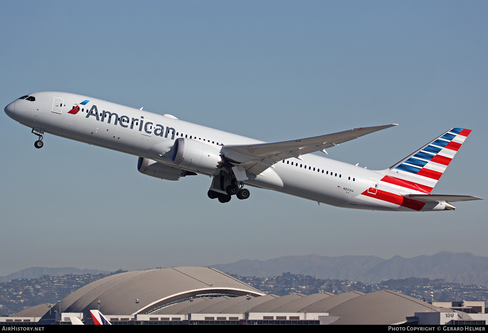 Aircraft Photo of N831AA | Boeing 787-9 Dreamliner | American Airlines | AirHistory.net #90226