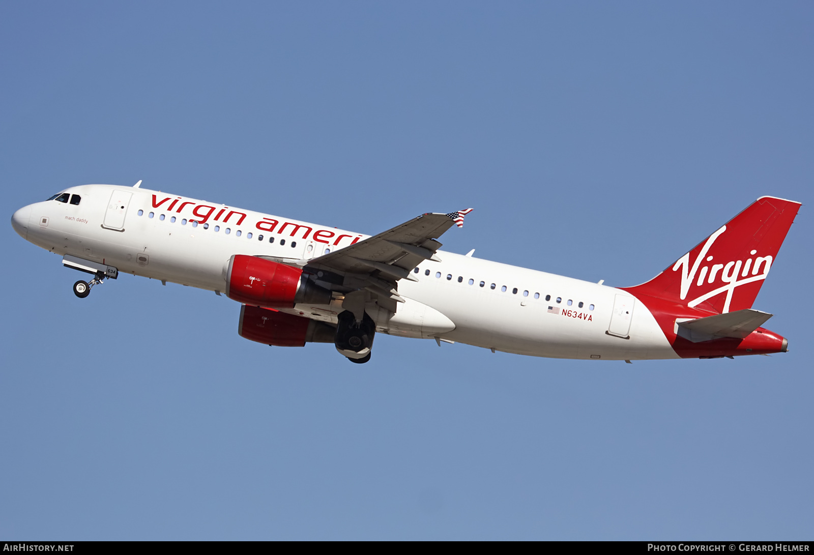 Aircraft Photo of N634VA | Airbus A320-214 | Virgin America | AirHistory.net #90236