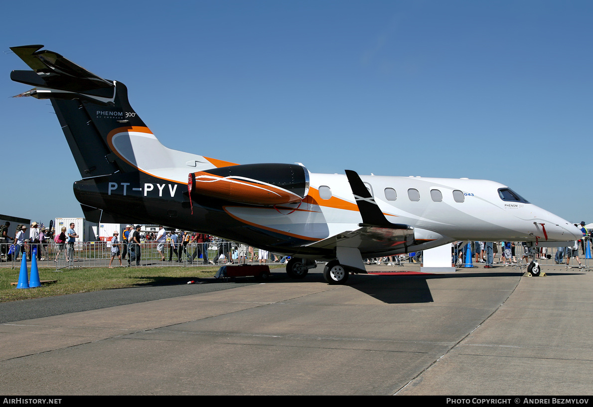 Aircraft Photo of PT-PYV | Embraer EMB-505 Phenom 300 | AirHistory.net #90240