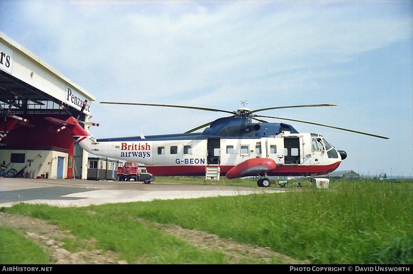 Aircraft Photo of G-BEON | Sikorsky S-61N MkII | British Airways Helicopters | AirHistory.net #90262