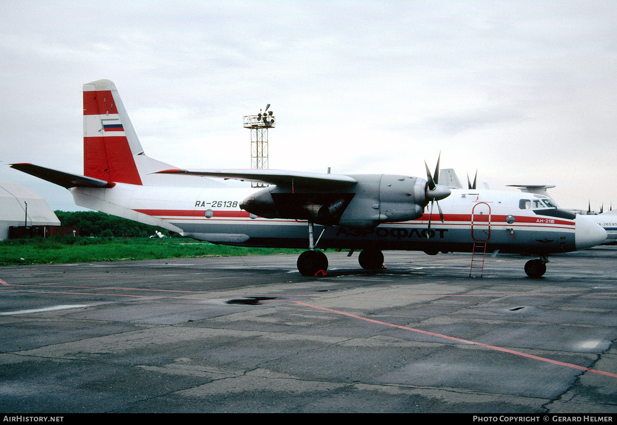 Aircraft Photo of RA-26138 | Antonov An-26B | Aeroflot | AirHistory.net #90263