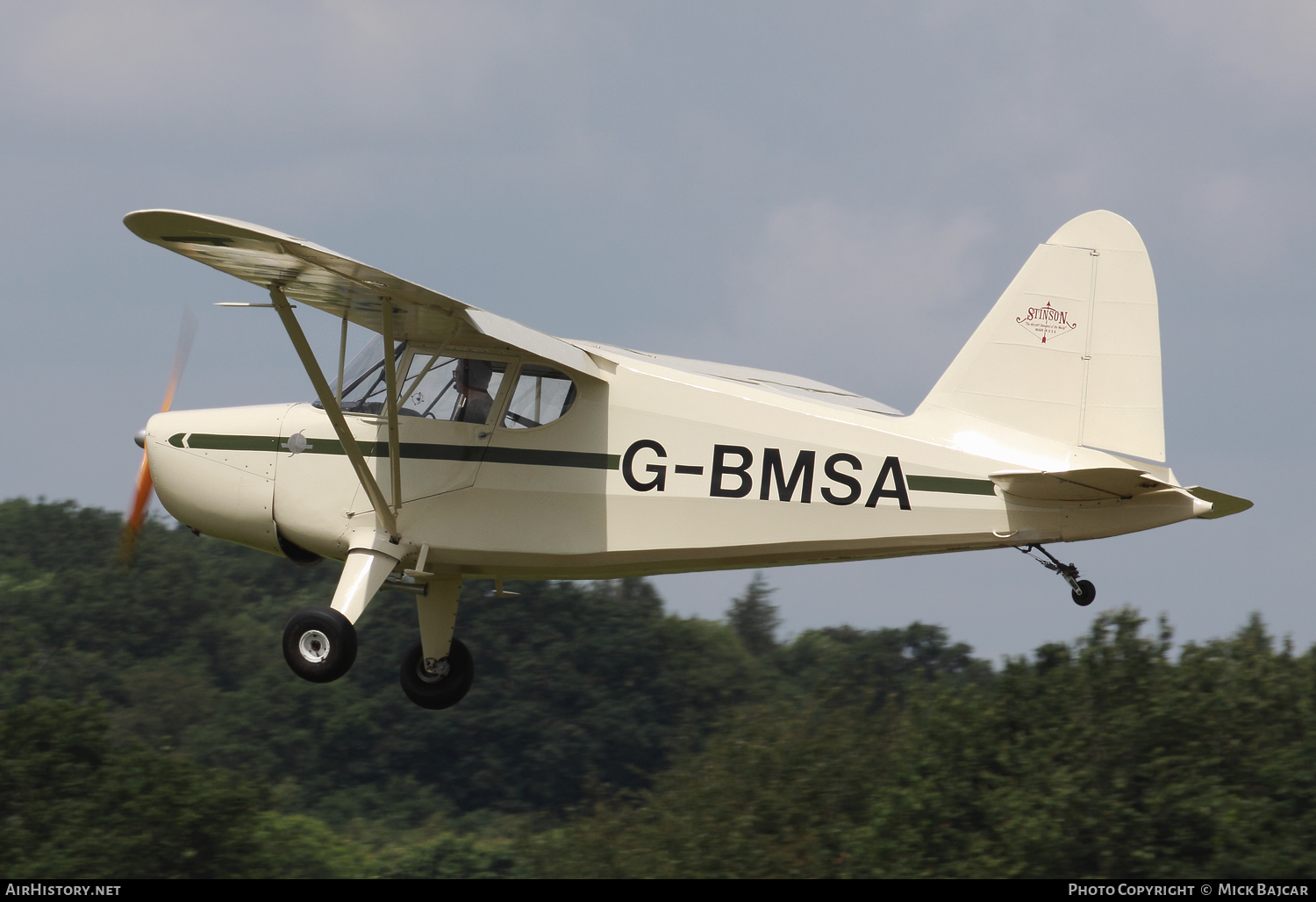 Aircraft Photo of G-BMSA | Stinson HW-75 | AirHistory.net #90265